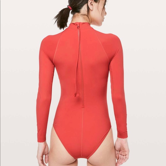 Lululemon will the wave one-piece poppy coral - Picture 2 of 6